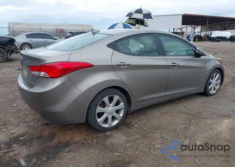 2013 Hyundai Elantra Limited from USA, damaged, VIN 5NPDH4AE8DH276091